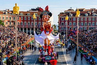 Карнавал в Ницце + Фестиваль лимонов в Ментоне