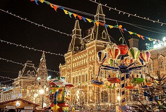 Новогодний Ж/Д тур в Москву