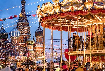 Новогодний Ж/Д тур в Москву